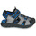 Schuhe Jungen Sandalen / Sandaletten Geox J SANDAL AIRADYUM BO Grau / Schwarz / Blau