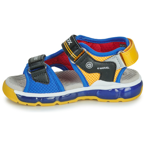 Geox J SANDAL ANDROID BOY Blau / Gelb