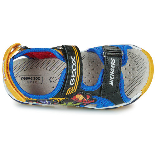 Geox J SANDAL ANDROID BOY Blau / Gelb