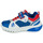 Schuhe Jungen Sneaker Low Geox J CIBERDRON BOY Blau / Rot / Weiss