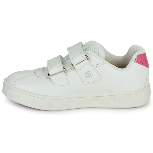 Geox J SKYLIN GIRL Weiss / Rosa