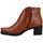 Schuhe Damen Low Boots Dansi Botines Casual con Tacón para Mujer de  6080 Braun