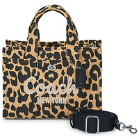 Taschen Damen Handtasche Coach CARGO TOTE 26 Leopard