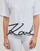 Kleidung Damen T-Shirts Karl Lagerfeld karl signature hem t-shirt Weiss