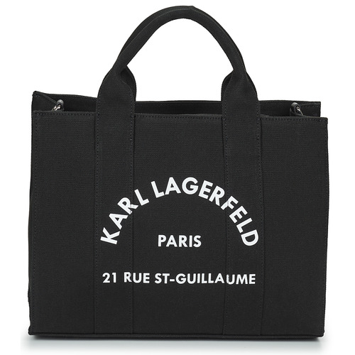 Taschen Damen Handtasche Karl Lagerfeld RSG SQUARE MEDIUM TOTE Schwarz
