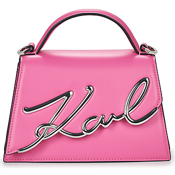 Taschen Damen Handtasche Karl Lagerfeld K/SIGNATURE 2.0 SM CROSSBODY Rosa