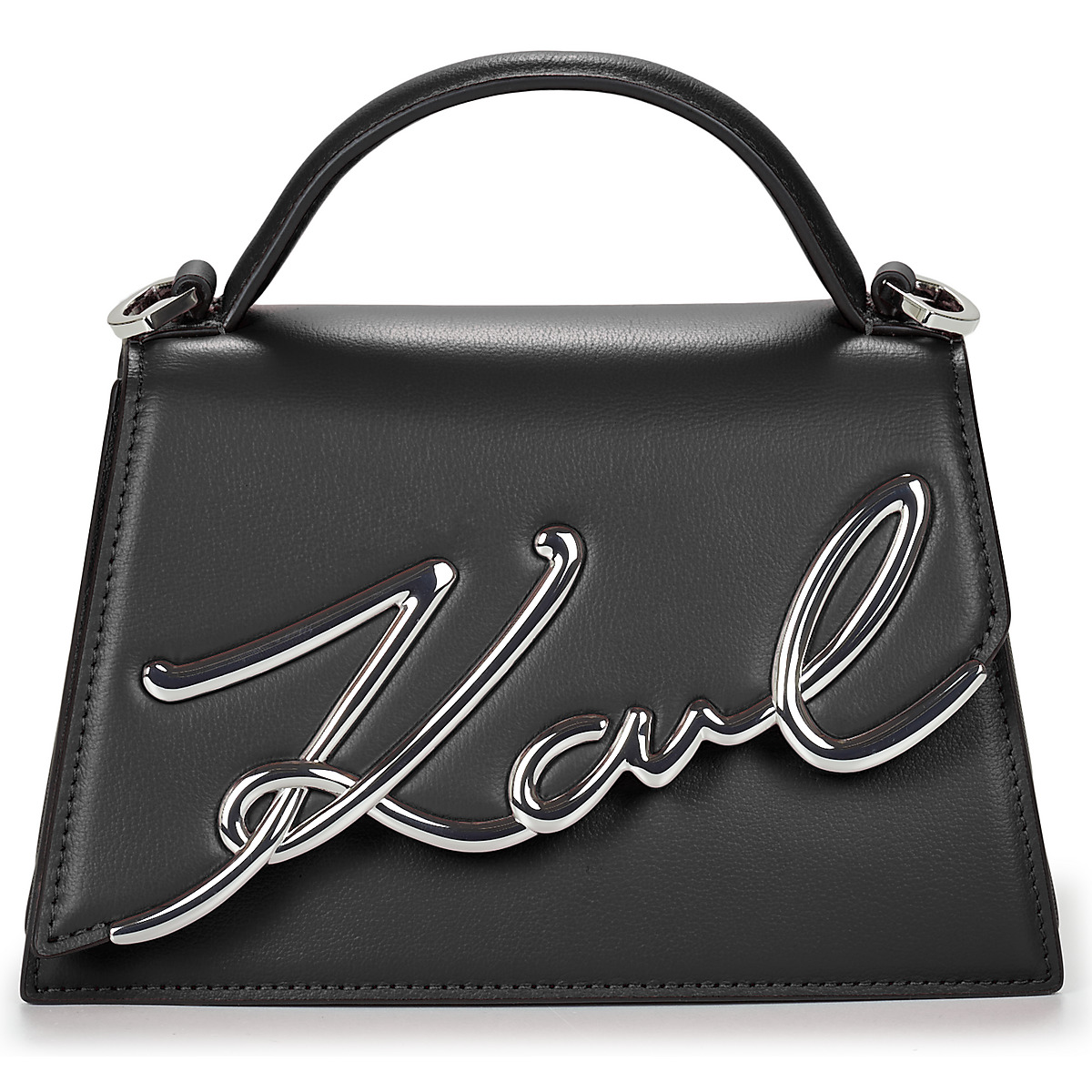 Taschen Damen Handtasche Karl Lagerfeld K/SIGNATURE 2.0 SM CROSSBODY Schwarz