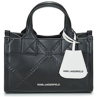 Taschen Damen Handtasche Karl Lagerfeld K/SKUARE SM TOTE EMBOSSED Schwarz