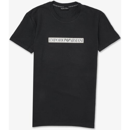 Kleidung Herren T-Shirts Emporio Armani 111035 3F517 Schwarz