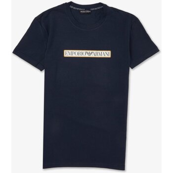 Kleidung Herren T-Shirts Emporio Armani 111035 3F517 Blau