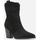 Schuhe Damen Low Boots La Modeuse 68456_P159585 Schwarz