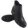 Schuhe Damen Multisportschuhe Hispaflex 23215 schwarzer Damenstiefel Schwarz