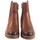 Schuhe Damen Multisportschuhe Hispaflex 23227 Damen-Stiefelette aus Leder Braun