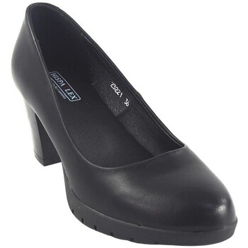 Schuhe Damen Multisportschuhe Hispaflex 23221 schwarzer Damenschuh Schwarz