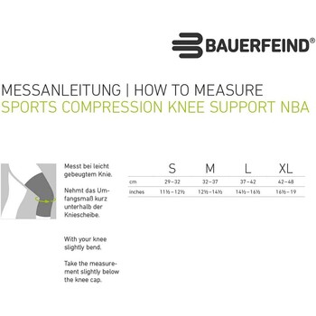Bauerfeind Sports Compression Knee Support,Nba Blau