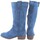 Schuhe Damen Multisportschuhe Bienve a2462 blauer Damenstiefel Blau