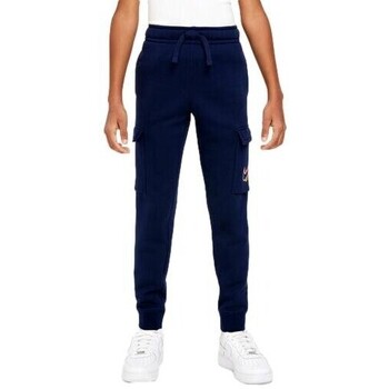 Kleidung Jungen Jogginghosen Nike PANTALON NIO  SPORTSWEAR DX2299 Blau