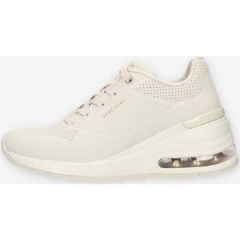 Schuhe Damen Sneaker High Skechers 155401-OFWT Beige