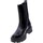 Schuhe Damen Low Boots Francescomilano B18 03 Schwarz