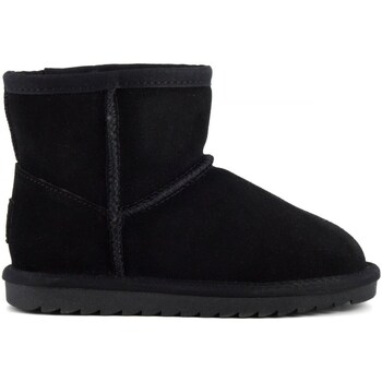 Schuhe Mädchen Boots Colors of California ugg boot Ankle Kind Schwarz