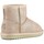 Schuhe Mädchen Boots Colors of California ugg boot Ankle Kind rosa Glitzer Rosa