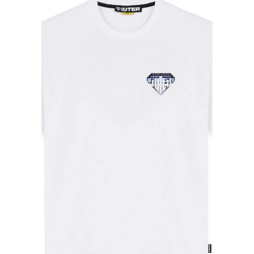 Kleidung Herren T-Shirts & Poloshirts Iuter Metal Logo Tee Weiss