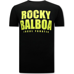 Kleidung Herren T-Shirts Local Fanatic Rocky Balboa Schwarz