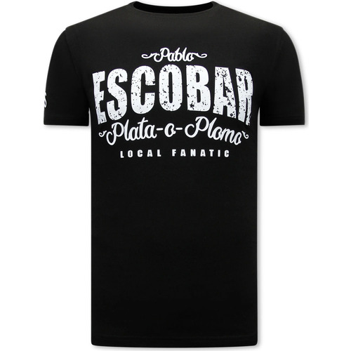 Kleidung Herren T-Shirts Local Fanatic Escobar Pablo Schwarz
