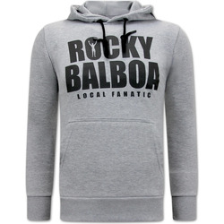Kleidung Herren Sweatshirts Local Fanatic Rocky Balboa Kapuzen Grau