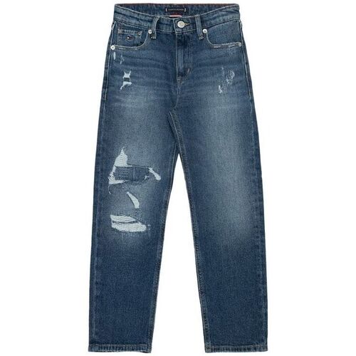 Kleidung Jungen Jeans Tommy Hilfiger KB0KB08272 SKATER-1A5 HEMPMEDIUM Blau