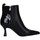 Schuhe Damen Low Boots Luciano Barachini PL112A Schwarz
