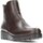Schuhe Damen Low Boots CallagHan MILANO STIEFELETTEN 89890 Braun
