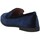 Schuhe Damen Slipper Francescomilano A05-09V Halbschuhe Frau Blau
