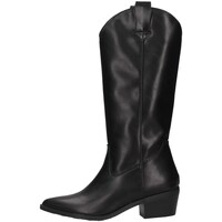 Schuhe Damen Klassische Stiefel Francescomilano d20 Texano Frau schwarz ohne Zusatz Schwarz