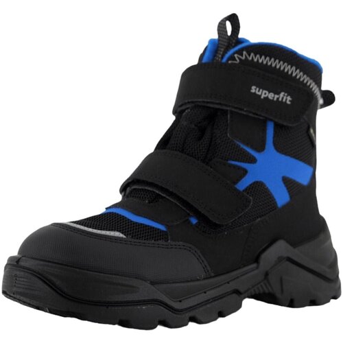 Schuhe Jungen Stiefel Superfit Klettstiefel SNOW MAX 1-002022-0010 Schwarz