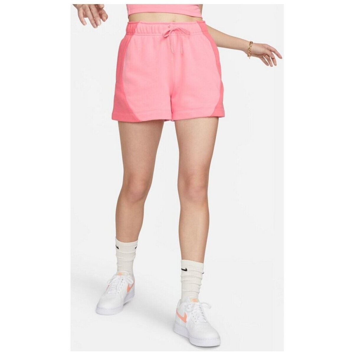 Kleidung Damen Shorts / Bermudas Nike Sport Air Mid-Rise Fleece DV8052-611 Other