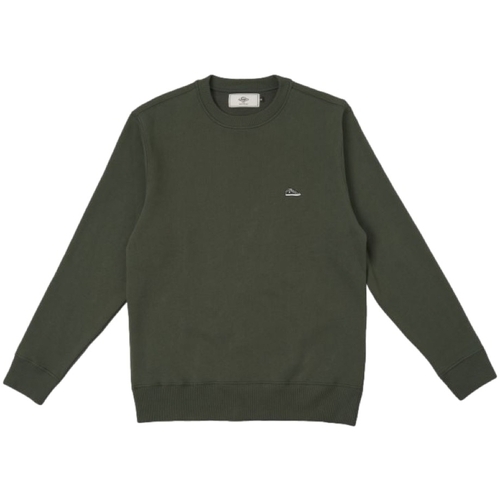 Kleidung Herren Sweatshirts Sanjo K100 Patch Sweatshirt - Green Grün