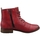 Schuhe Damen Low Boots Mustang 1359502 Rot