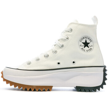 Schuhe Damen Sneaker High Converse 166799C Weiss