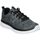 Schuhe Damen Multisportschuhe Skechers 12614-BKW Schwarz