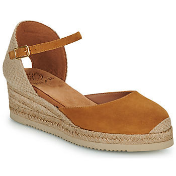 Schuhe Damen Sandalen / Sandaletten Unisa CACERAS Camel