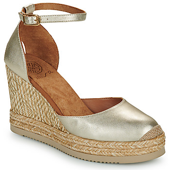 Schuhe Damen Sandalen / Sandaletten Unisa CAMEO Gold
