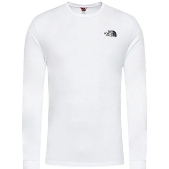 The North Face M LS SIMPLE DOME TEE Weiss