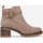 Schuhe Damen Low Boots La Modeuse 68409_P159384 Beige