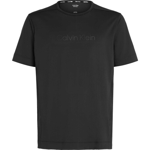 Kleidung Herren T-Shirts & Poloshirts Calvin Klein Jeans Wo - Ss Tee Schwarz