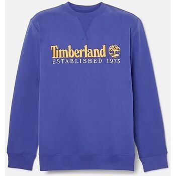 Kleidung Herren Sweatshirts Timberland TB0A65DD LS EST. 1973 CREW BB SWEATSHIRT-ED5 B CLEM BLU Blau