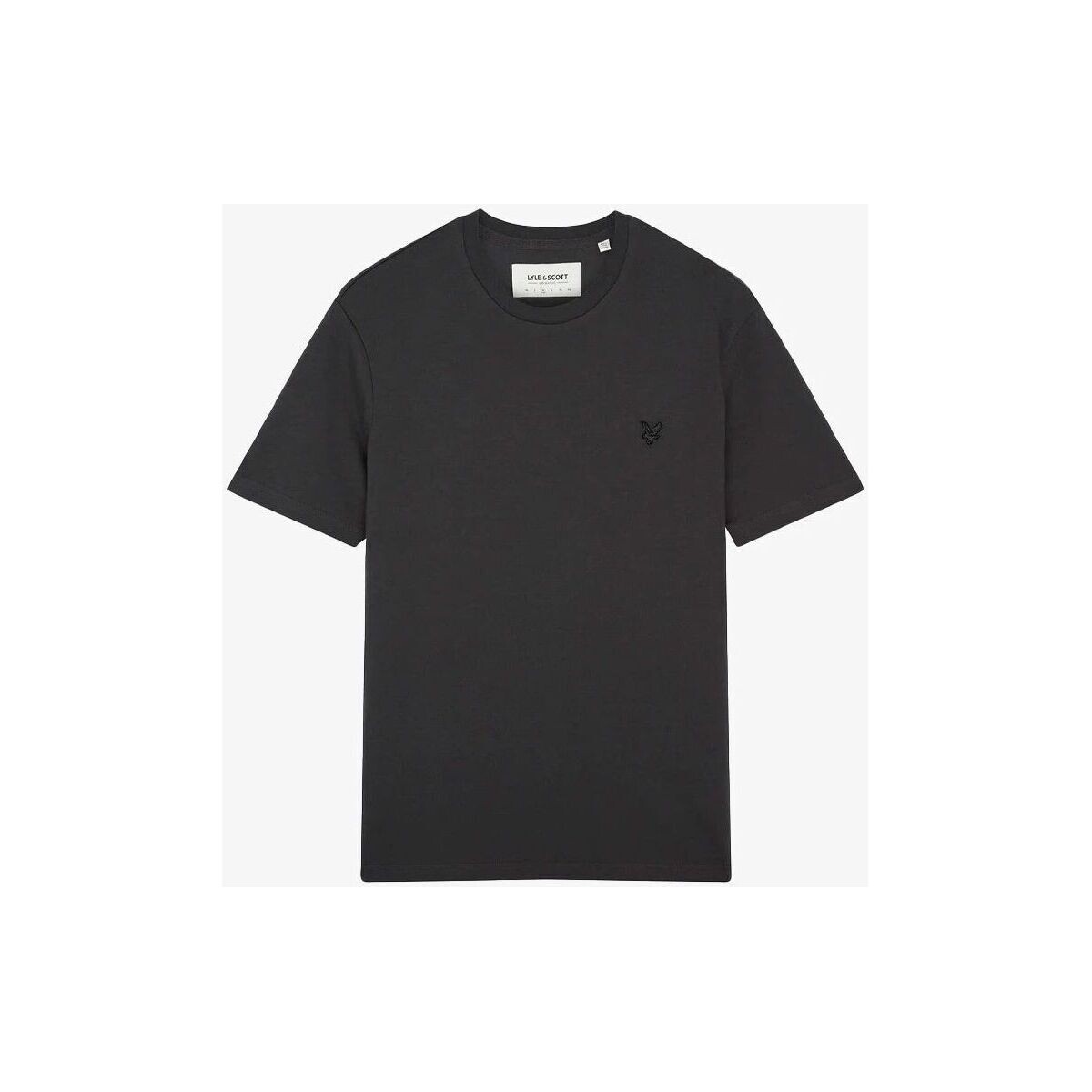 Kleidung Herren T-Shirts & Poloshirts Lyle & Scott TS400TON-Z865 JET BLACK Schwarz