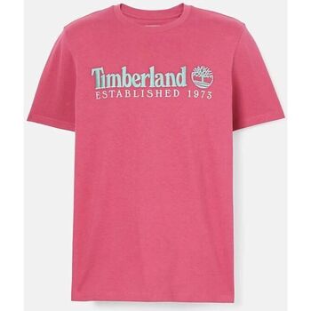 Kleidung Herren T-Shirts & Poloshirts Timberland TB0A6SE1 SS EST. 1973 CREW TEE-ED2 VIVACIOUS WB Violett