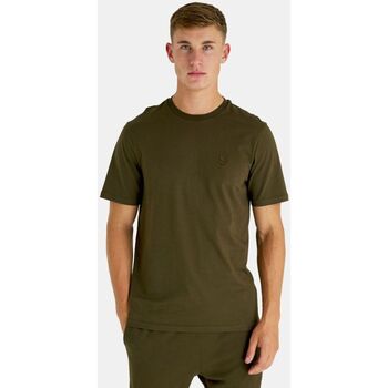 Kleidung Herren T-Shirts & Poloshirts Lyle & Scott TS400TON-W48. OLIVE Grün