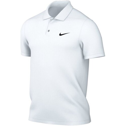Kleidung Herren T-Shirts & Poloshirts Nike Sport NIKECOURT DRI-FIT MEN'S TENNIS DD8372 100 Weiss